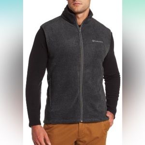 Columbia Cathedral Peak Front-Zip Fleece Vest Men’s Size 2XT